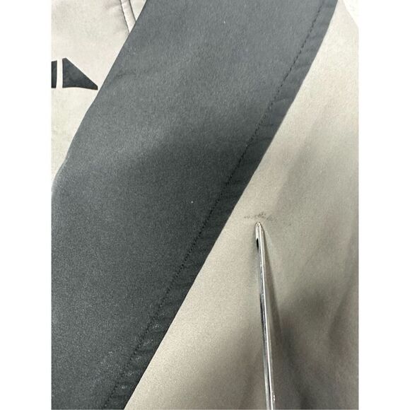 NEW BALANCE MENS GRAY/BLACK ZIP UP Fleece LINED 2in 1 JACKET Sz L No Hood *Notes - Picture 8 of 16